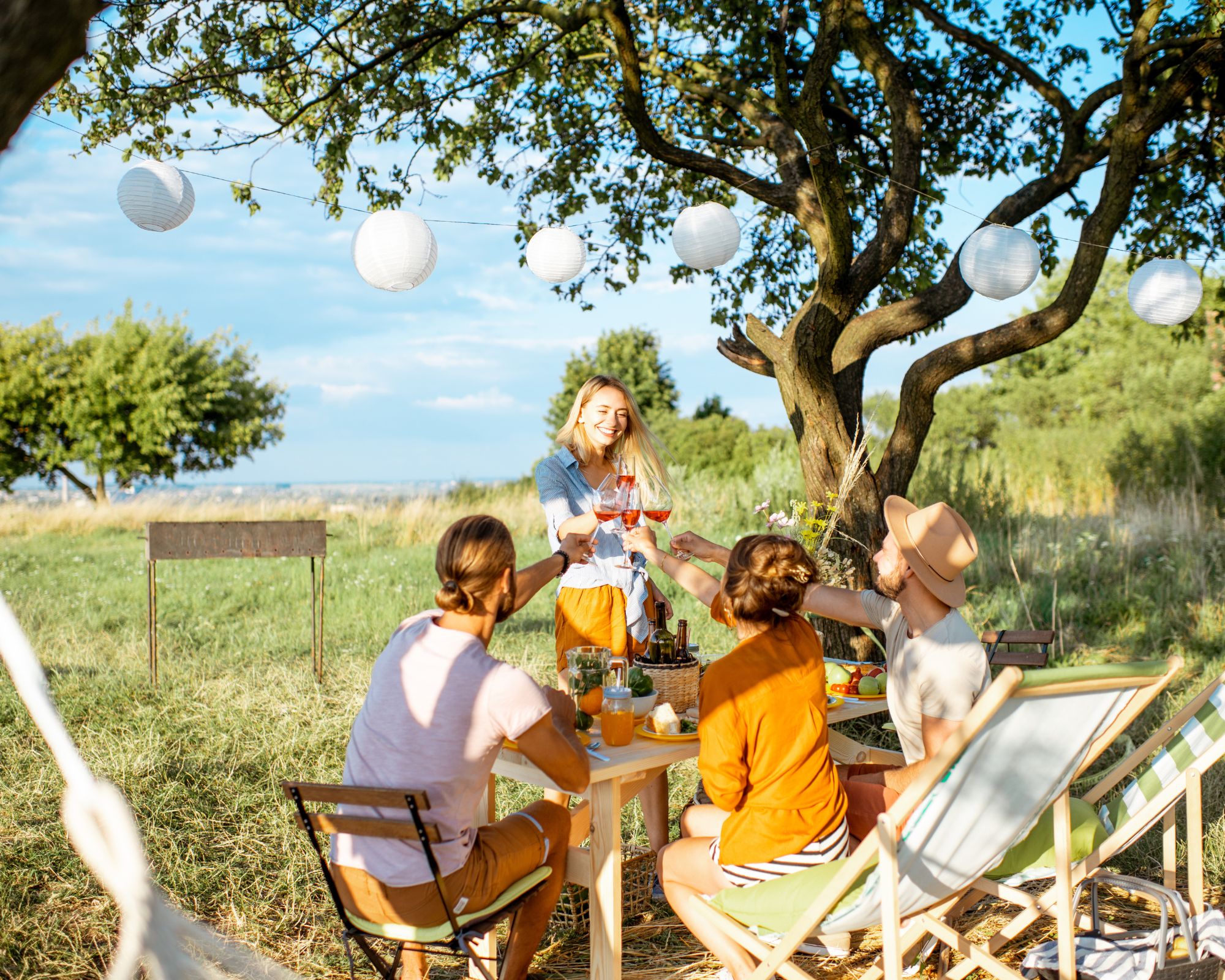 pranzo in campagna